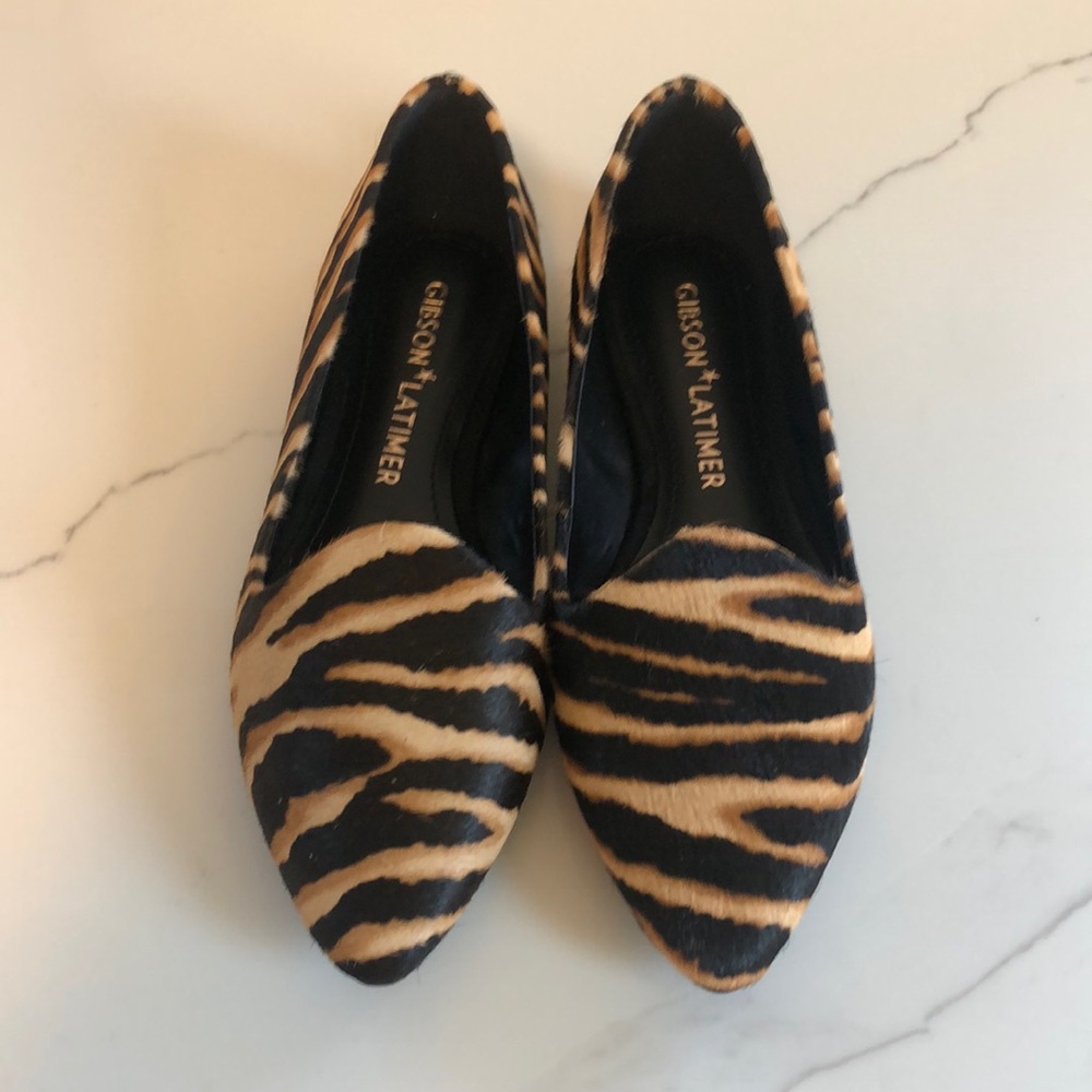 Calf hair loafer